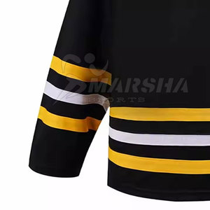 Best Quality Men's Ice Hockey Jersey Custom Lightweight Breathable Quick Dry Hockey Jersey with Team <b>Number</b> - Product Image 5
