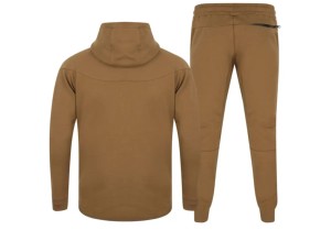 ชุดวอร์มเทคฟลีซมีฮู้ดคุณภาพสูงสำหรับผู้ชาย โลโก้สั่งทำได้ สีพื้น แห้งเร็ว ระบายอากาศได้ดี ไซส์ XL สำหรับฤดูหนาว - Product Image 4