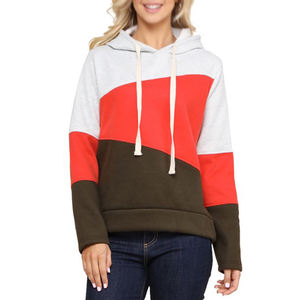 เสื้อฮู้ดดี้ผู้หญิงแบบย้อมสีไท-ได พิมพ์ลายตามสั่ง OEM พร้อมตราสัญลักษณ์และเลื่อมด้านหน้า ผลิตจากผ้าฝ้ายแคนวาสรักษ์โลก - Product Image 1