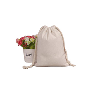 Sac à cordon 100% pur coton de qualité supérieure écologique sacs-cadeaux en jute motif de lettres fonctions de mariage meilleur prix vente