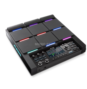 Strike <span class=keywords><strong>multipad</strong></span> 9-kích hoạt bộ gõ Pad RGB đèn nền Sampler Looper On-Board <span class=keywords><strong>2</strong></span>-in2-out Soundcard Brass trống - Product Image 1