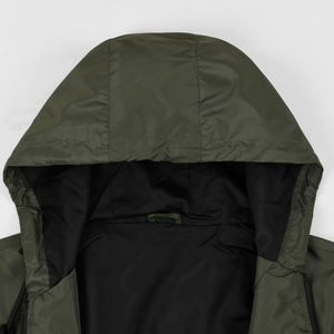 Hombres deportes al aire libre montañismo correr transpirable impermeable cortavientos chaqueta con capucha chaqueta al aire libre - Product Image 3