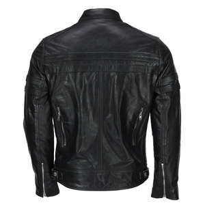 Veste en cuir de vachette personnalisée 2025 pour hommes Style bombardier véritable avec fermeture éclair vêtements de sport coupe-vent pour la moto - Product Image 6