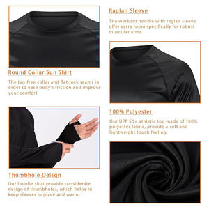 Nouveauté Maillot de pêche camouflage léger à manches longues en polyester à séchage rapide pour hommes femmes prix d'usine OEM ODM - Product Image 3