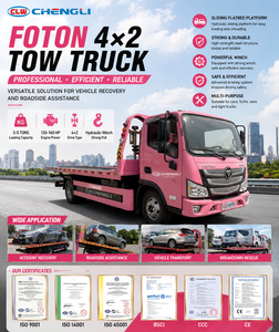 Camión de Remolque Versátil Foton 4x2 con Plataforma Deslizante Hidráulica para Recuperación de Vehículos y Asistencia en Carretera en Venta - Product Image 1