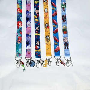Promotional Personalized Satin Retractable Lanyard Card Holder Accessories Custom