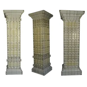 Пластиковая римская колонна, формы для бетона, цемента, литья, наружное украшение, литье для продажи