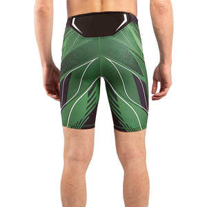 <b>Men's</b> Customized Fitness Workout <b>Compression</b> <b>Shorts</b> Hot <b>Shorts</b> Pattern Elastic Waist Wholesale Gym Wear OEM Customized Print - Product Image 3
