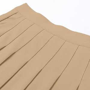 Jupe de tennis fitness à haute élasticité et à séchage rapide pour femmes jupes de tennis d'été personnalisées - Product Image 3