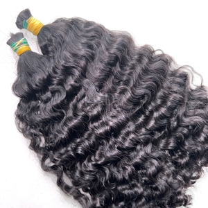 Cheveux en vrac de haute qualité vente chaude 2025 paquets de couleur naturelle bouclés birmans vrais cheveux humains pour faire des perruques - Product Image 4