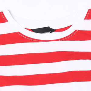 Top court en coton 100% écologique léger de couleur rouge pour femme, arrivée hivernale élégante, respirant - Product Image 6