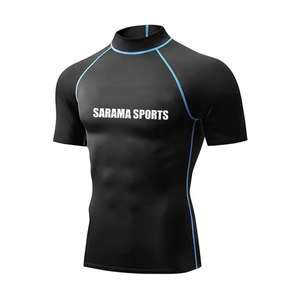Rashguards de BJJ Personalizados Premium, Impresión Sublimada Duradera, UPF50, Ropa de Gimnasio, Camisetas y Tops de Manga Corta para MMA - Product Image 2