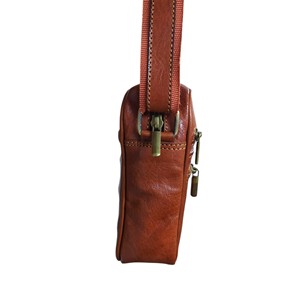 Small Genuine Leather <b>Men's</b> Moroccan Handmade National Style Lightweight Portable Cross-Body Strap Satchel <b>Bag</b> Daily Use Double - Product Image 3