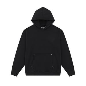 Vente en gros de sweatshirts à capuche épais en polyester/coton pour hommes brodés Streetwear hiver personnalisables de haute qualité - Product Image 5