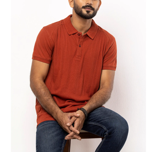 Nueva llegada de verano de los hombres de manga corta Polo Casual de negocios de moda suelta POLO camisa transpirable de los hombres de BD - Product Image 1