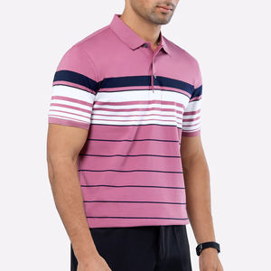 Material de algodón con cuello vuelto de alta calidad, polos hechos para hombre, ropa informal de verano, polos para adultos - Product Image 3