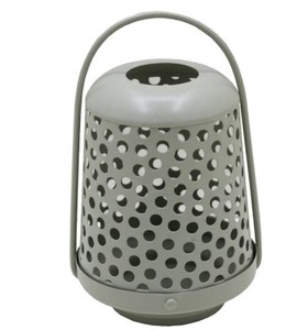 Lanterne suspendue en fer aquatique de luxe, style classique, porte-bougie fait main personnalisé, magnifique décoration d'intérieur en métal, portable - Product Image 1