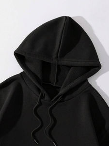 Nouveauté, sweat à capuche en tricot d'hiver pour femme, de haute qualité, tendance, avec cordon de serrage et fermeture éclair, basique, en coton mélangé - Product Image 6