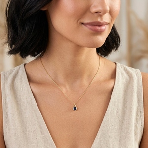 จี้ห้อยรูปทรงกลมเหลี่ยมเพชรพลอยไอโอไลต์ เซอร์โคเนียม ชุบทองบนเงินแท้ 925 สำหรับทำเครื่องประดับ - Product Image 4