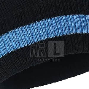 Nueva moda 100% lana Jacquard tejer gorros marca privada gorros para hombres y mujeres - Product Image 6