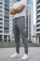 Traje Deportivo para Hombre, Corte Regular, Elástico en Cuatro Direcciones, Ecológico, Reversible, de Secado Rápido, Tejido de Punto Suave y Transpirable, Cómodo
