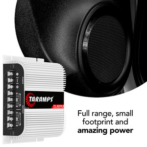 Taramps TS 400x4 เต็มรูปแบบ 2 โอห์ม 400 วัตต์ RMS 4 ช่องเครื่องเสียงรถยนต์เครื่องขยายเสียงอินพุต RCA Class D Multi-channel Amp สูง