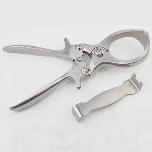 Fórceps de castración de acero inoxidable fórceps de castración sin sangre fórceps de castración pinzas de huevo de oveja sin vaca - Product Image 5