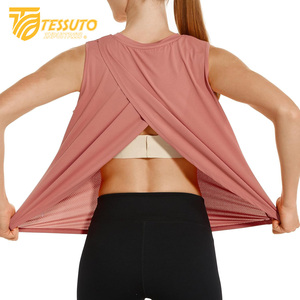 เสื้อกล้ามสำหรับผู้หญิงเสื้อกล้ามเล่นกีฬาโยคะสำหรับยิมเสื้อกล้ามพิมพ์ลายได้ตามต้องการ - Product Image 6