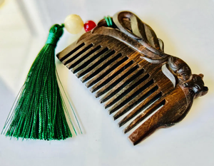 Peigne en bois naturel écologique pour une croissance saine des cheveux et un style lisse adapté au soin quotidien des cheveux et au toilettage - Product Image 3