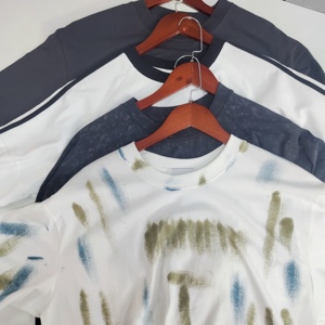 T-shirt quantité minimale de commande bas personnalisé avec logo ou design en coton pour les marques, T-shirt pour la revente et livraison directe pour les hommes Livraison DDP - Product Image 5