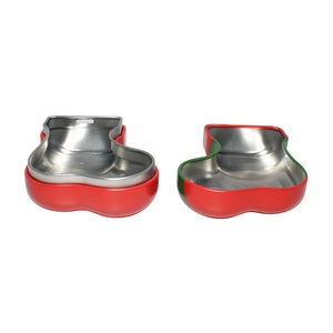 S Christmas Stocking Tinplate Food Gift Box for Candy and <b>Chocolate</b> Packaging - Product Image 5