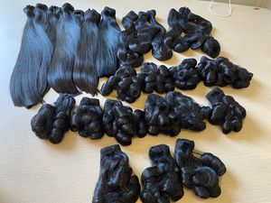 Bouncy lọn tóc dệt tóc con người bouncy tóc phần mở rộng tóc con người - Product Image 3