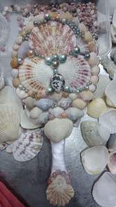 MEILLEURE VENTE Miroir à main coquillage Cadre en coquille délicate Parfait pour un usage personnel Boîte cadeau et Beauty Corner Vietnam - Product Image 3