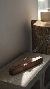 Soporte de Incienso Tradicional de Madera Duradera para Agarbatti |   Quemador de Cenizas Religioso para Meditación y Pooja - Product Image 6