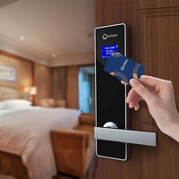 Orbita Classic Keyless Technology Hotel Key Card Lock Negro Inteligente Swipe RFID Keycard Smart Management Software Antirrobo