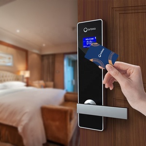 أوربيتا تكنولوجيا كلاسيكية بدون مفاتيح للفنادق بتقنية ذكية سوداء سويبي RFID بطاقة مفاتيح ذكية مضادة للسرقة - Product Image 4