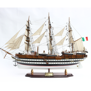 AMERIGO VESPUCCI ITALIE GRANDS BATEAUX MODÈLE EN BOIS BATEAU ARTISANAT 2024_PRODUIT NEUF DE HAUTE QUALITÉ FABRIQUÉ AU VIETNAM_100 % FAIT À LA MAIN - Product Image 1