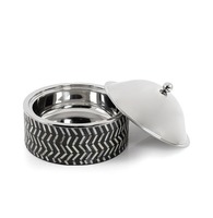 Casserole en verre et métal classique, durable, avec poignées robustes, intérieur antiadhésif, isolée, écologique, pour garder les aliments au chaud – Offre Spéciale