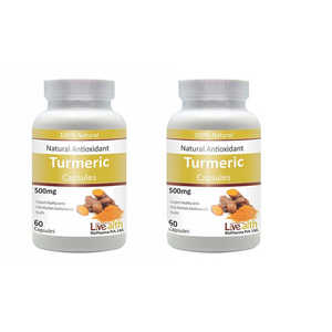 Capsules d'extrait de curcumine de curcuma à base de plantes rentables de qualité supérieure suppléments de santé stimulant le système immunitaire - Product Image 2