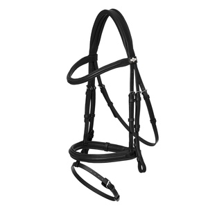 แฟลชเจ้าสาวม้าจิ้มหนังผู้ผลิตเจ้าสาวกายวิภาคการแต่งกาย Snaffle หนังอินเดียหนังแท้เจ้าสาวม้า - Product Image 1