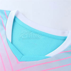 Camiseta de fútbol de algodón y poliéster ligera personalizable, cómodo, último uniforme de entrenamiento, diseño personalizable, Impresión de nombre de logotipo - Product Image 2