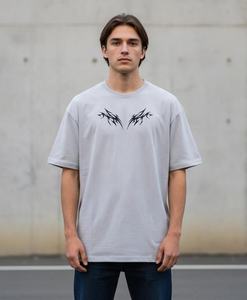 T-shirts personnalisés à col rond en coton mélangé pour hommes, 200 g/m², coton lourd, vente en gros, haute qualité, pour hommes et femmes - Product Image 2
