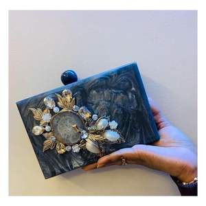 Bolso de Mano de Resina, Moda de Verano, Hecho a Mano, Ecológico, Colores y Diseños Personalizables, Uso Diario y Nocturno - Product Image 3