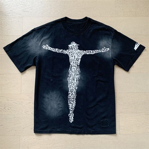 เสื้อยืดผ้าฝ้ายดาวนรกสำหรับผู้ชายเสื้อยืด1To น้ำซักเสื้อยืด1ตัว - Product Image 5