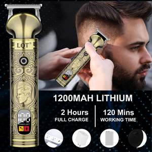 Kit de Afeitadora Eléctrica 6 en 1 Inalámbrica para Hombre, Recargable por USB, Recortadora de Barba, Cortadora de Cabello de Acero Inoxidable - Product Image 4