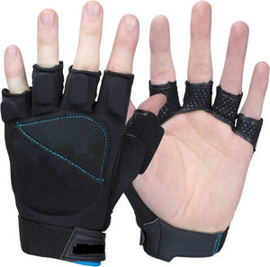 Guantes de portero de hockey de campo duraderos de diseño personalizado, par de malla transpirable de neopreno/PU/poliéster/nailon para cualquier temporada - Product Image 5