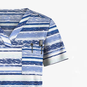 Uniforme Médico para Mujer, Camiseta Cómoda de Belleza, Uniforme de Estética con Bolsillo Opcional para Hospitales. - Product Image 5