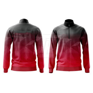 Chaqueta Deportiva Sublimada con Cierre de Cremallera de Cuarto para Hombre, Cómoda y Elástica, para Deportes y Sesiones de Gimnasio - Product Image 4