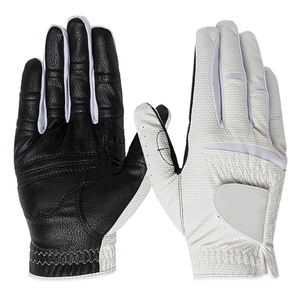 Guantes de Golf de Cuero con Diseño y Talla Personalizados, Material Cabretta Sostenible, Antideslizantes, para Mano Izquierda, Suaves para Hombre - Product Image 1