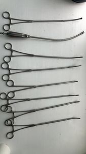 Forceps hémostatiques pour chirurgie thoracoscopique manuelle professionnelle, acier inoxydable allemand, instrument médical certifié CE - Product Image 3